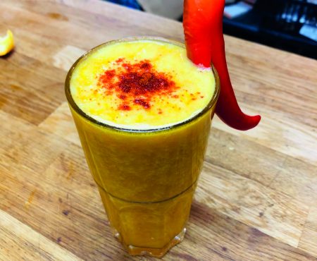 Summery  Citrus Smoothie  With a Kick to Get You Ready for the Day