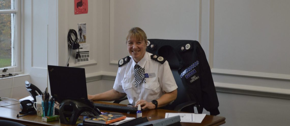 Jo Shiner, the Chief Constable of Sussex